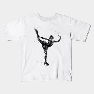 Ice Skater Kids T-Shirt